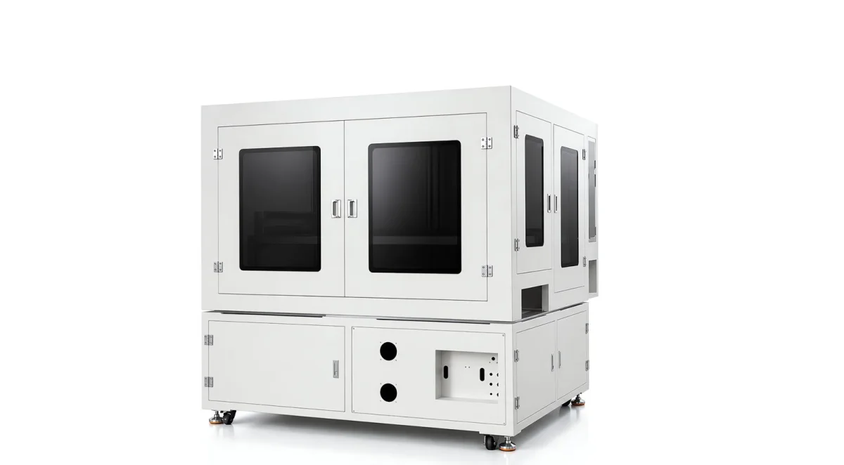 Flat metal part visual inspection equipment, complete machine