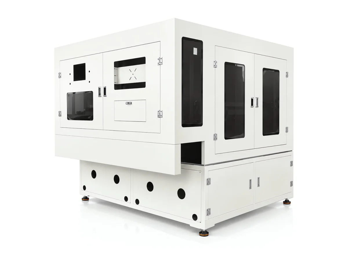Standalone cabinet-type visual inspection equipment