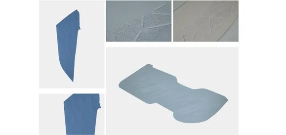 Typical parts inspected in automotive interior visual inspection