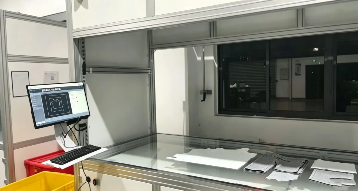 Garment Cut-Piece Inspection Station