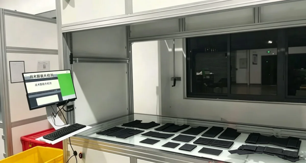 Garment Cut-Piece Inspection Station
