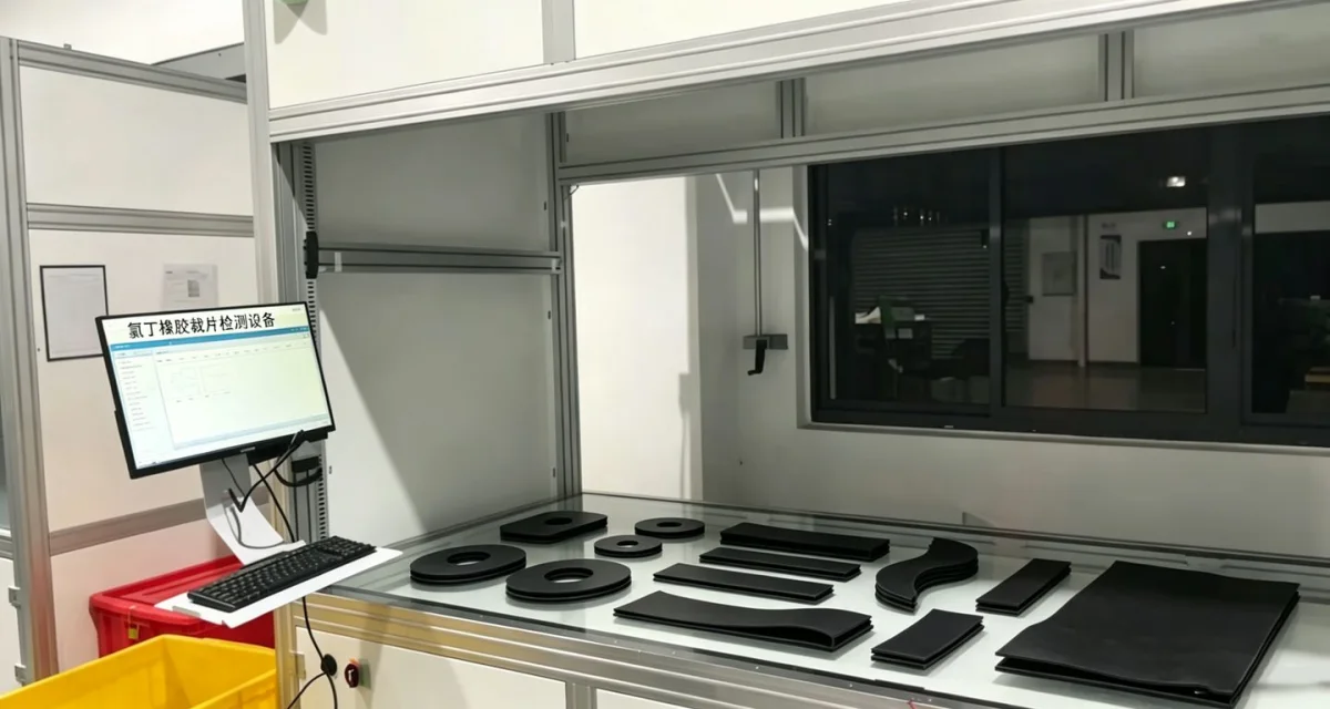 Tactical Apparel Cut Piece Inspection Station