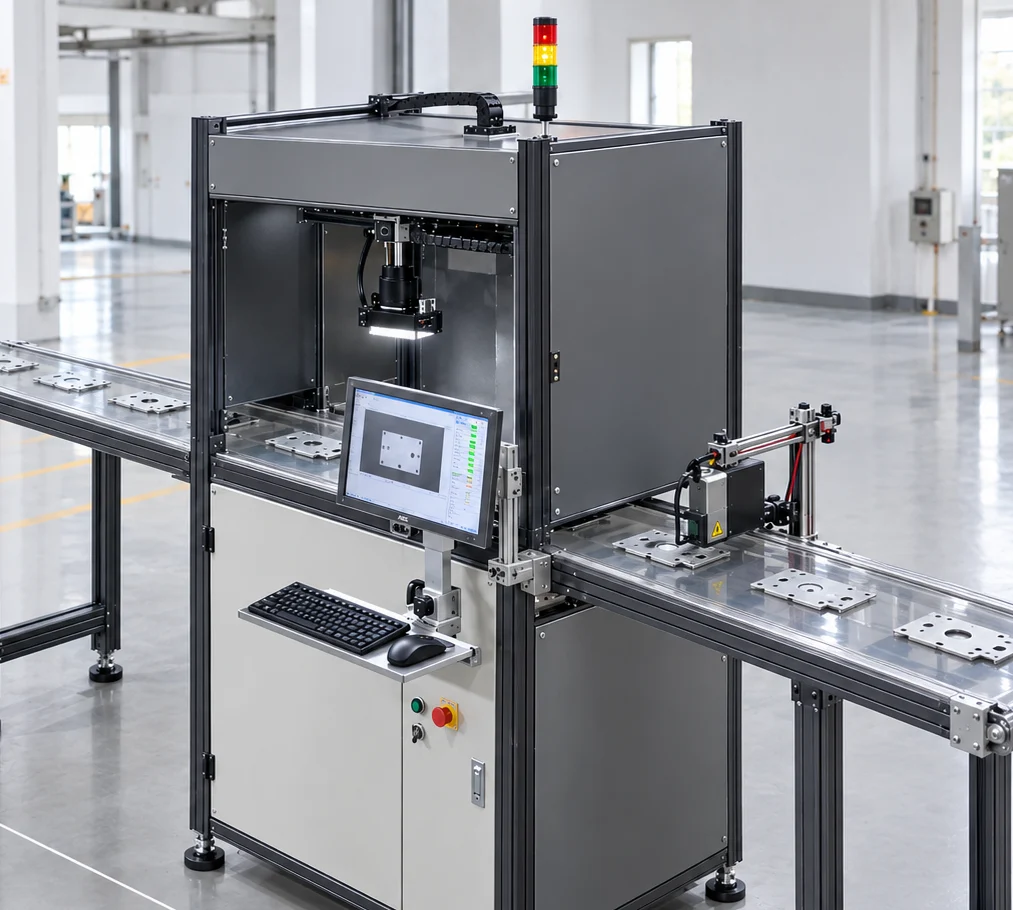 Connectors: connector pin and assembly inspection station