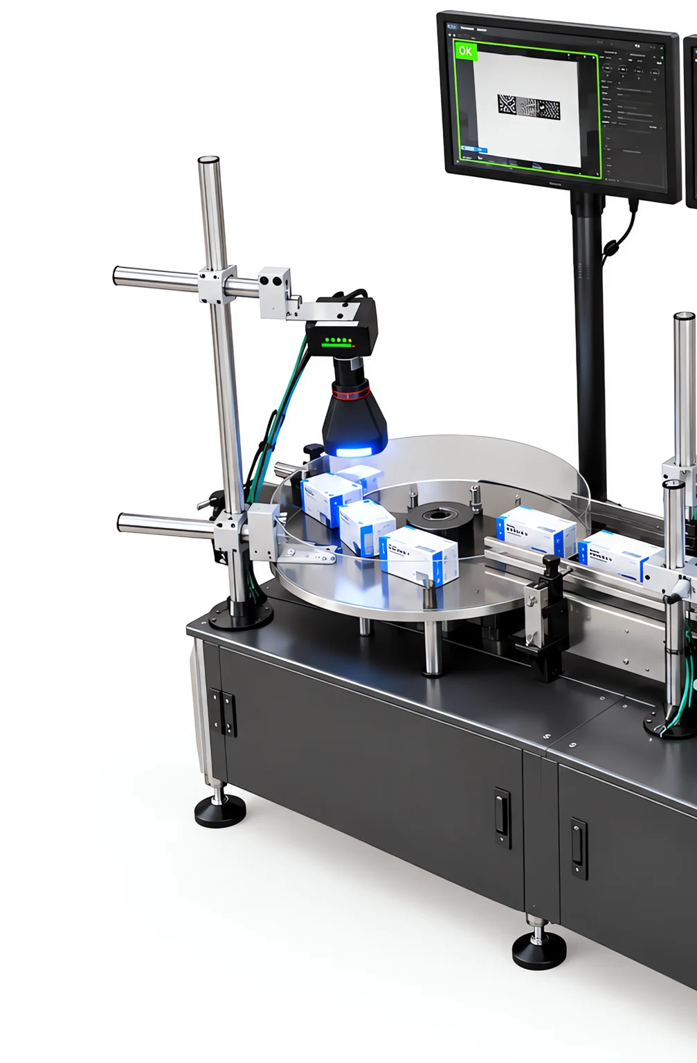 Energy storage: energy storage module assembly inspection station